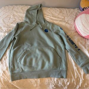 Carhartt Teal Hoodie